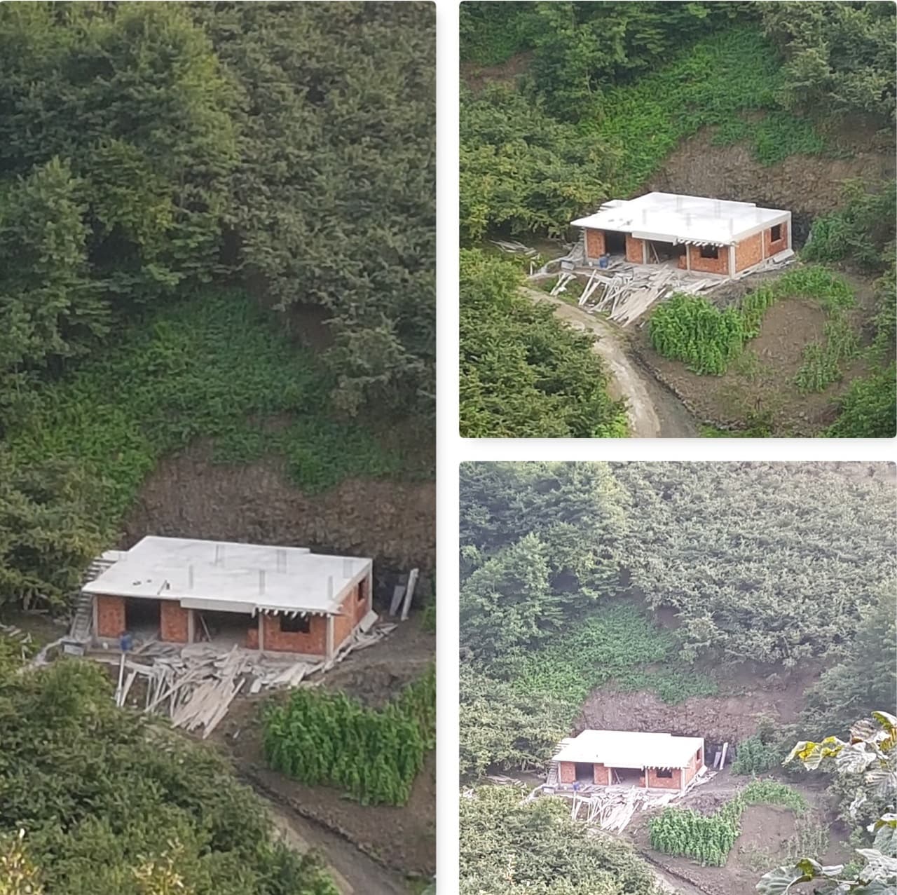 Emekli olanlar köyde ev yapmaya başlıyor Ali BAYIR