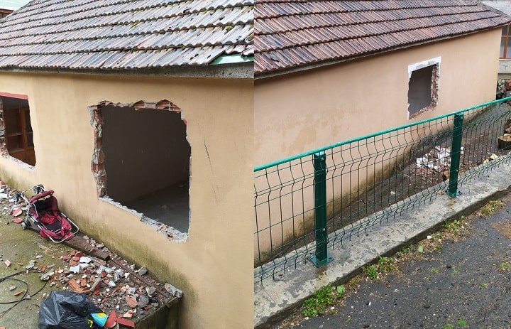 Köyde eski evi yıkıp yeni ev yapıyor Ali BAYIR