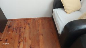 Eski Tahta Döşemeyi Sistre Cila Yapma